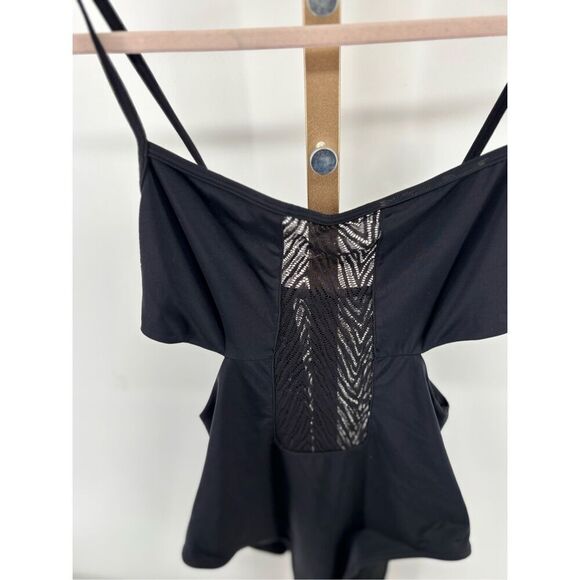 Victorias Secret Women's Swimsuit Side Cutout Mesh One-Piece Size Large - Picture 4 of 7